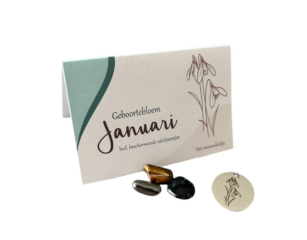 Geboorte bloem januari