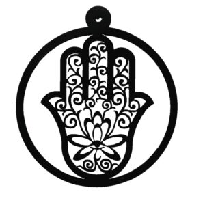 hamsa hand decoratie