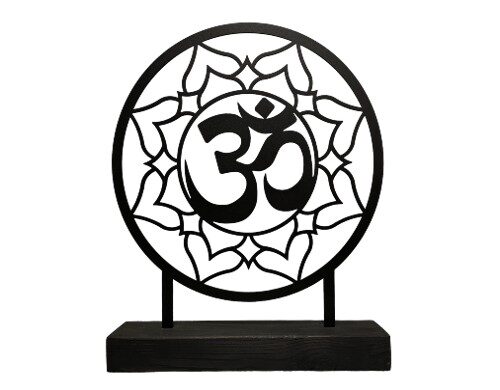 Ohm lotus staande decoratie