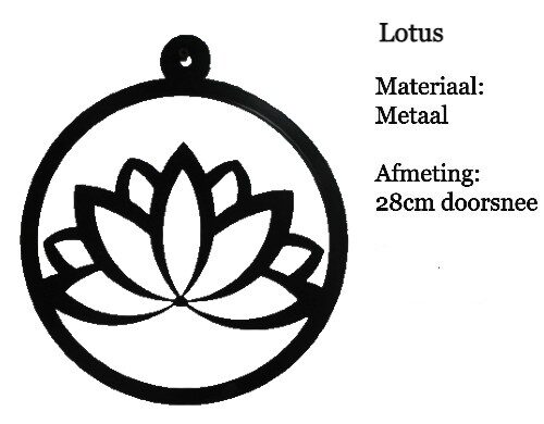 Lotus muurdecoratie
