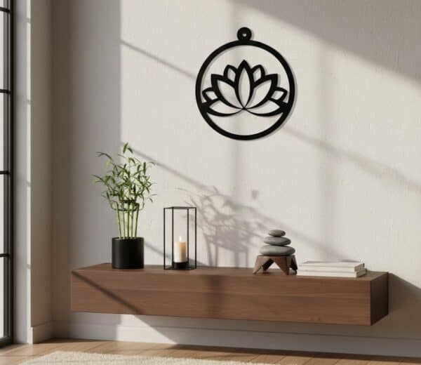 lotus muurdecoratie