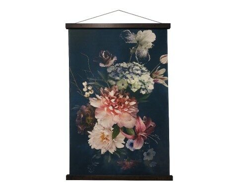 Wandkleed bloemen
