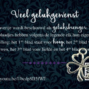 cadeau kaartje