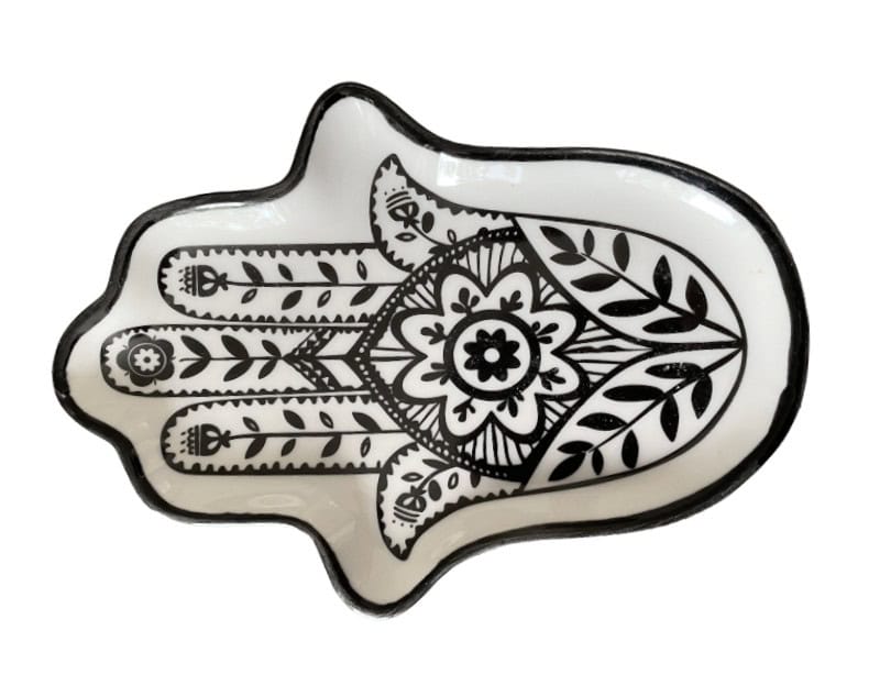 keramiek schaaltje Hamsa hand